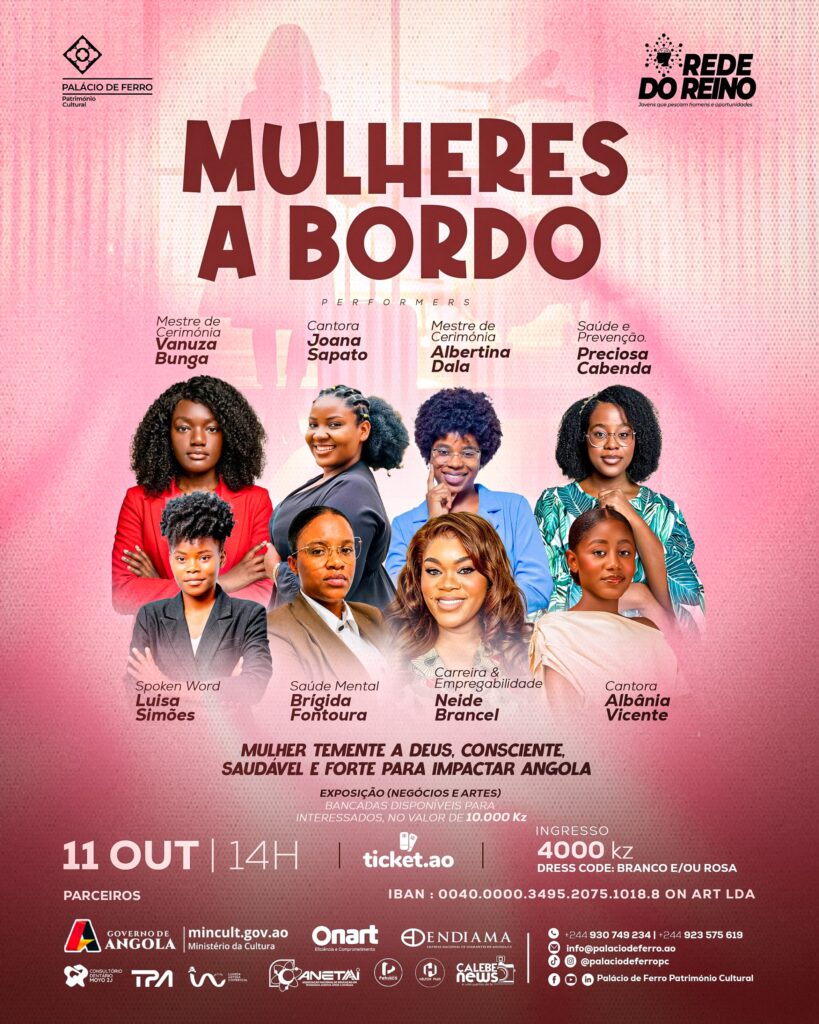 Mulheres a Bordo reúne mulheres em encontro de fé no Palácio de Ferro a 11 de outubro